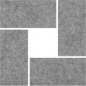 Dalle acoustique magnétique rectangulaire (lot de 4)