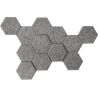 Dalle acoustique hexagonale (lot de 12)