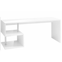 Bureau informatique contemporain chêne sonoma-blanc Andria