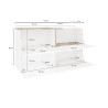 Meuble de rangement moderne 150 cm Jordanie