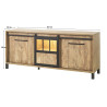 Buffet/bahut contemporain 207 cm Albatros