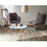 Tables basse scandinave (lot de 2) Bonifacio