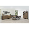 Buffet/bahut style vintage 243 cm marron foncé Manille
