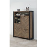 Vaisselier/argentier style vintage marron foncé Manille