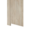 Armoire adulte contemporaine 118 cm chêne clair Venisio