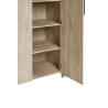 Armoire adulte contemporaine 165 cm chêne clair Venisio