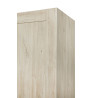 Armoire adulte contemporaine 210 cm chêne clair Venisio