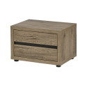 Chevet adulte contemporain coloris marron Tilleul