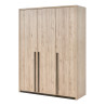 Armoire adulte contemporaine 165 cm chêne clair Violetta