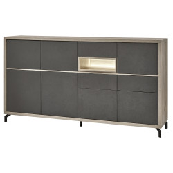 Meuble de rangement moderne 243 cm Jordano