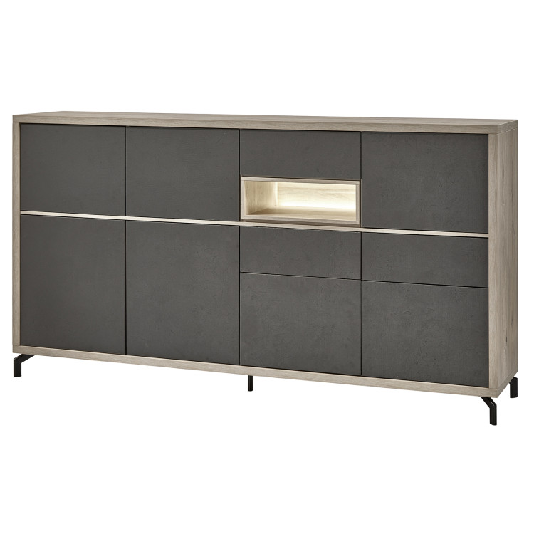 Meuble de rangement moderne 243 cm Jordano