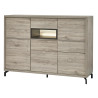 Meuble de rangement moderne 184 cm Jordano