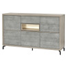 Buffet/bahut haut moderne 184 cm Jordano