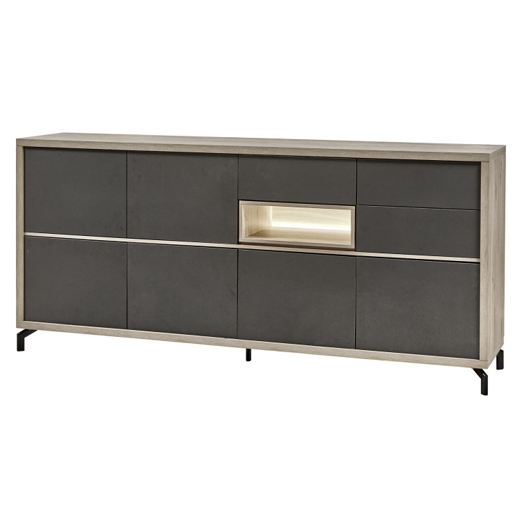 Buffet/bahut haut moderne 243 cm Jordano