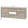 Buffet/bahut moderne 184 cm Jordano