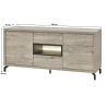 Buffet/bahut moderne 184 cm Jordano