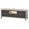 Buffet/bahut bas moderne 184 cm Jordano