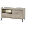 Buffet/bahut bas moderne 125 cm Jordano