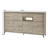 Meuble de rangement moderne 243 cm Jordano