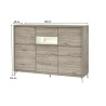 Meuble de rangement moderne 184 cm Jordano