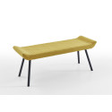 Banc moderne en tissu Hayden