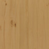 Etagère contemporaine en pin massif ciré miel H 117 cm Elwina