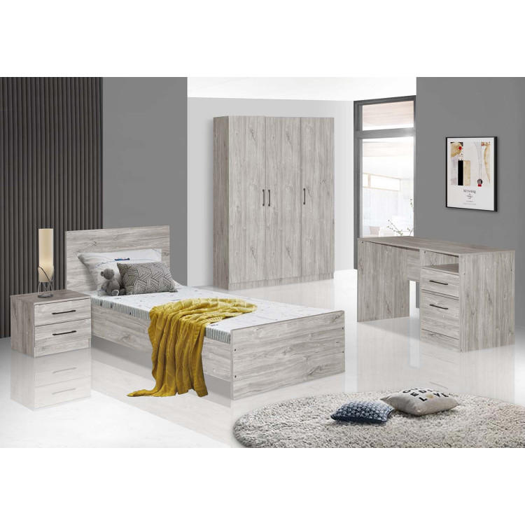 Chambre enfant contemporaine chêne gris Elmet