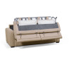 Canapé convertible rapido moderne en tissu beige Corolle