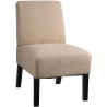 Fauteuil moderne en tissu Felicie