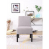 Fauteuil moderne en tissu Felicie