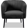 Fauteuil moderne en tissu Scala