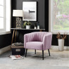 Fauteuil moderne en tissu Scala