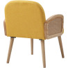 Fauteuil moderne en tissu Sloane