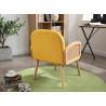 Fauteuil moderne en tissu Sloane