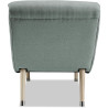 Fauteuil scandinave en tissu Lydia