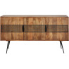 Buffet/bahut 172 cm style industriel en bois de manguier massif Mayorke