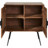 Meuble de rangement style industriel en bois de manguier massif Mayorke
