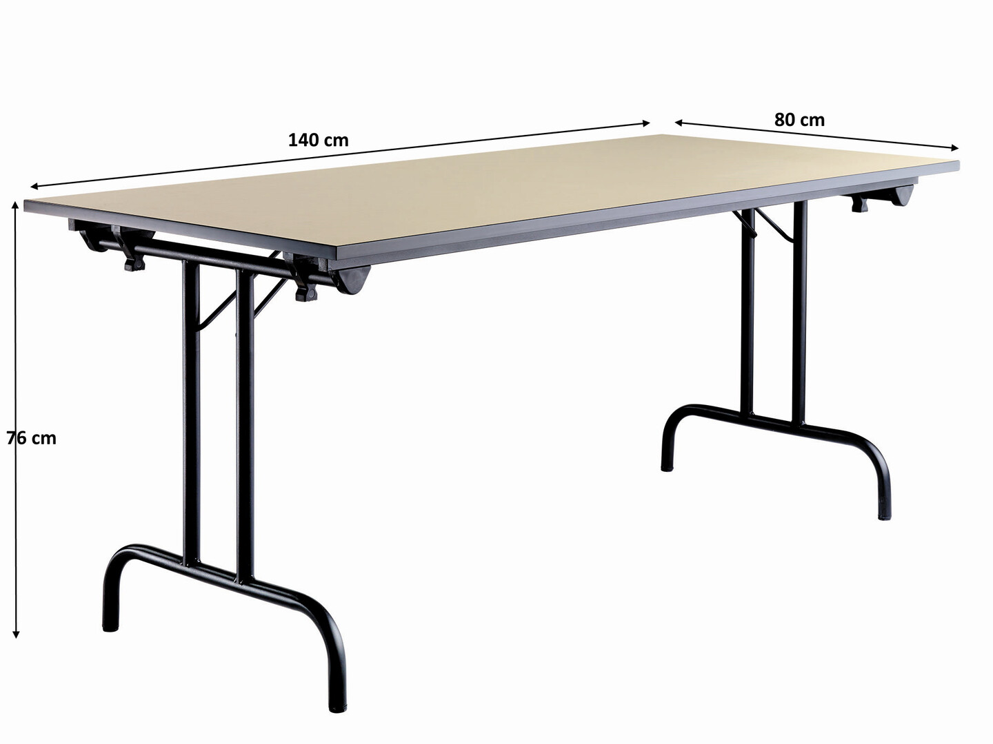 Table pliante rectangle réglable en hauteur