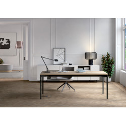 Bureau droit rectangulaire Elche