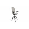 Tabouret ergonomique professionnel structure blanche Antequera