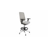 Tabouret ergonomique professionnel structure blanche Antequera