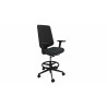 Tabouret ergonomique professionnel structure noire Antequera