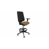 Tabouret ergonomique professionnel structure noire Antequera