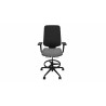 Tabouret ergonomique professionnel structure noire Antequera