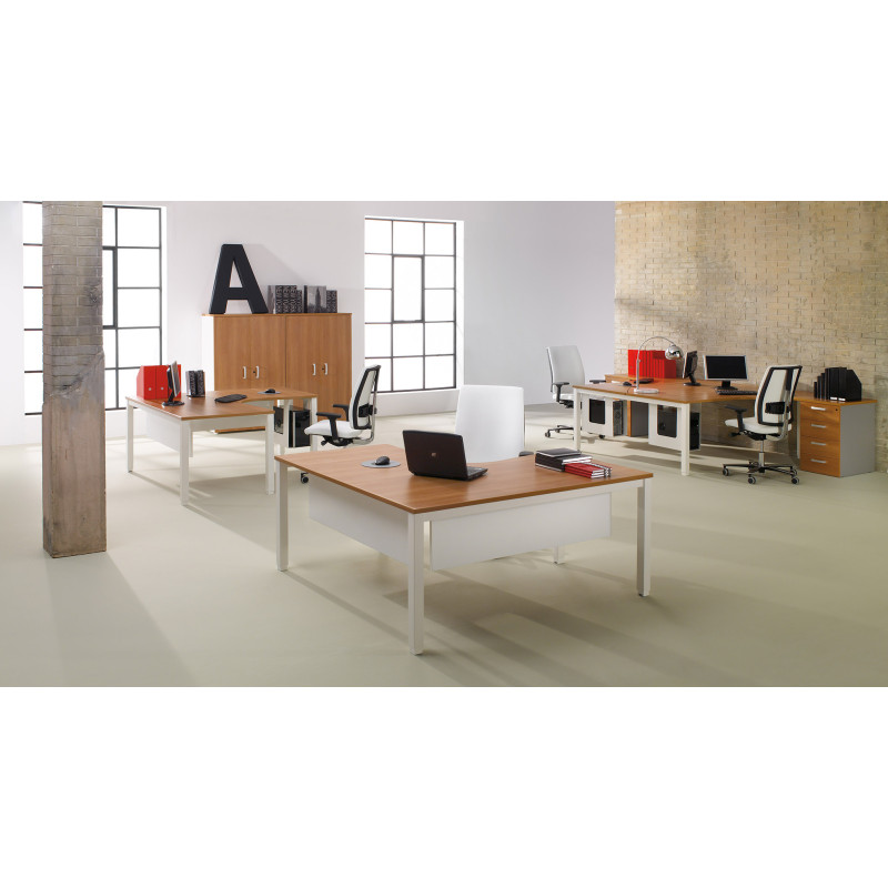 Bureau d'angle compact symétrique Lexie