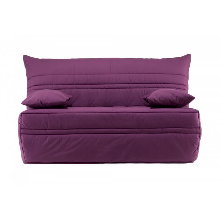 Banquette BZ coloris aubergine Vista