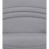 Housse clic-clac contemporaine coloris gris uni Vista