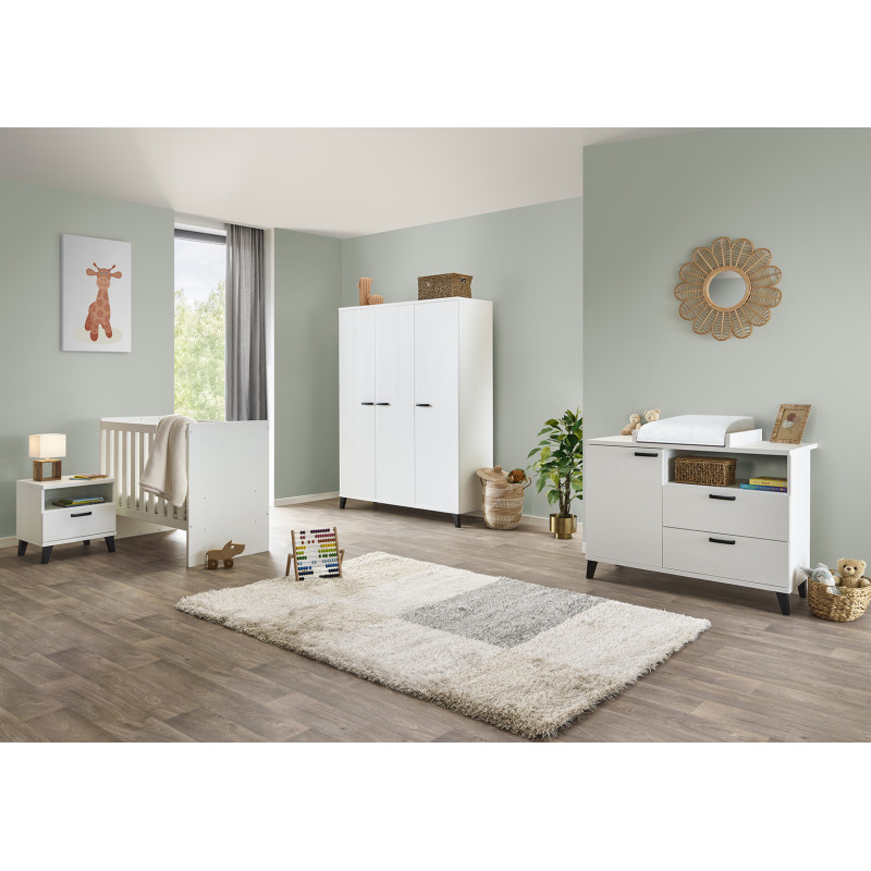 Armoire enfant contemporaine 150 cm Eloise