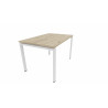 Bureau individuel fixe profondeur 80 cm Producteo