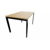 Bureau individuel réglable en hauteur profondeur 80 cm Producteo